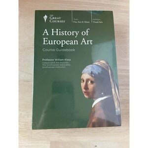 The Great Courses A History of European Art DVD Set Guidebook William Kloss